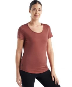 Vamosoutdoors W's Sphere II SS Scoop Tee- Grape WOMENS