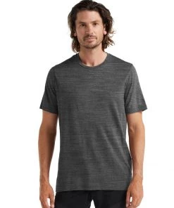 Vamosoutdoors M's Tech Lite II SS Tee- Gritstone Heather Shirts