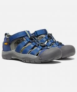 Keen Big Kids' Newport H2 - Blue/Gargoyle
