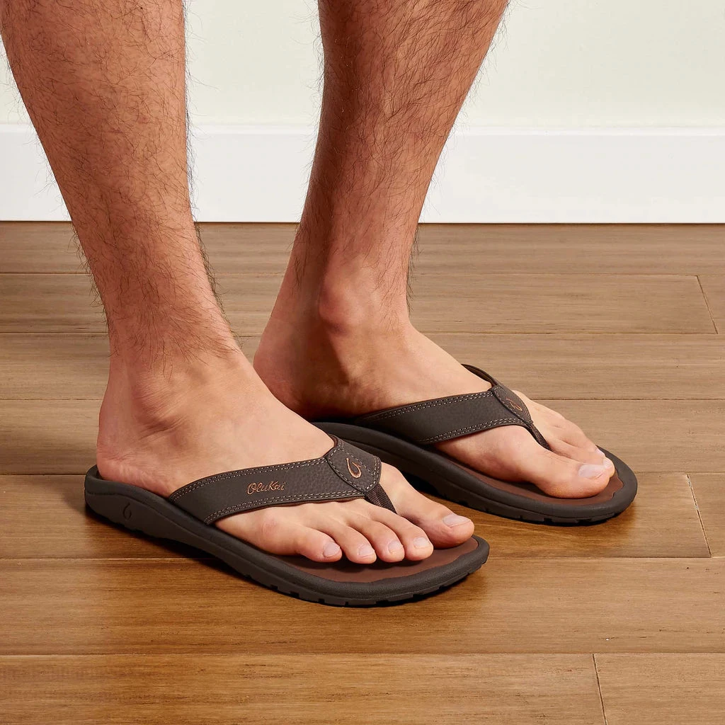 Olukai M's Ohana Sandals - Dark Java / Ray