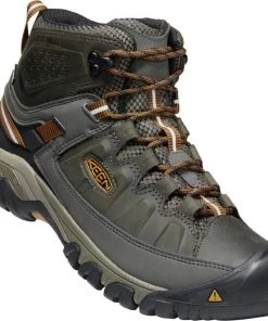 Keen Targhee III Mid Waterproof - Black Olive/Golden Brown Shoes