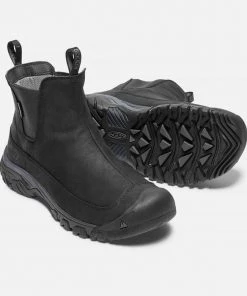 Keen Boots M's Anchorage Boot - Black/Raven