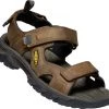 Vamosoutdoors Men's Targhee III Open Toe Sandal - Bison Mulch Footwear