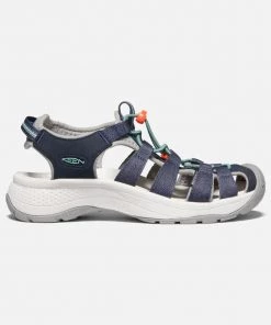 Keen Footwear W's Astoria West Sandal - Navy/Beveled Glass