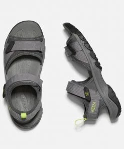 Keen Footwear M's Targhee III Open Toe Sandal - Steel Grey/Eve
