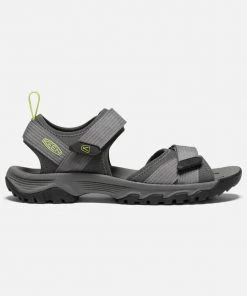 Keen Footwear M's Targhee III Open Toe Sandal - Steel Grey/Eve