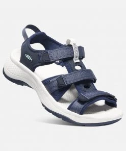 Keen Footwear W's Astoria West Open Toe - Blue Nights/Black
