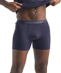 Icebreaker M's Anatomic Boxers- Navy