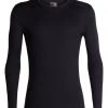Vamosoutdoors Men's Merino 200 Oasis Long Sleeve Crewe Thermal Top Base Layers