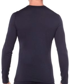 Vamosoutdoors Men's Merino 200 Oasis Long Sleeve Crewe Thermal Top Base Layers