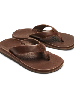 Olukai Footwear M's Ilikai Sandals - Toffee