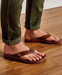 Olukai Footwear M's Ilikai Sandals - Toffee