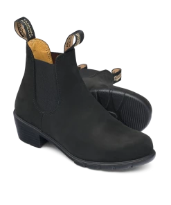 Blundstone Women's Series Heel 1960 - Black Nubuck