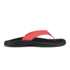 Olukai Footwear W's Ohana Sandals- Hot Coral/Black