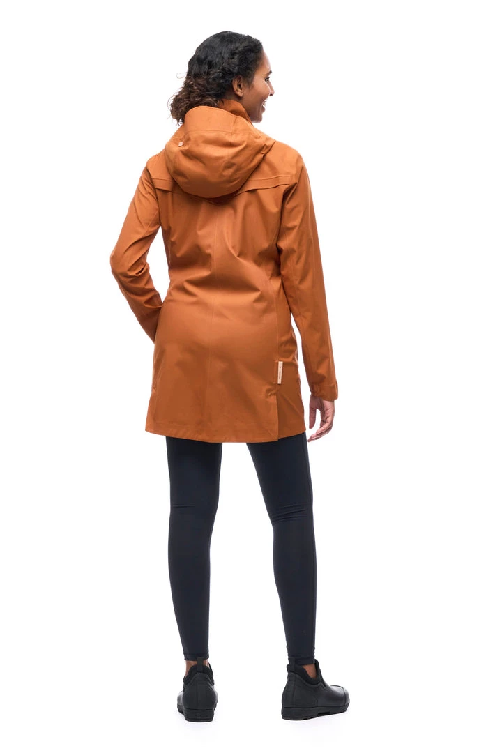 Indyeva WOMENS W's Kisa 2.5L Rain Jacket - Root 2 Indyeva WOMENS W's Kisa 2.5L Rain Jacket - Root