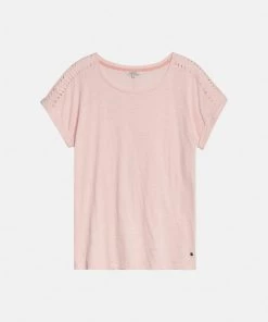 Sandwich Detailed Sleeve Top WOMENS