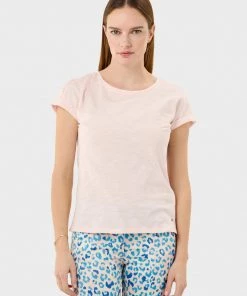 Sandwich Detailed Sleeve Top WOMENS