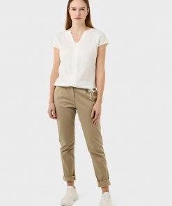 Sandwich WOMENS Linen Blouse - Cloud