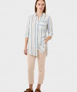 Sandwich Striped Blouse WOMENS