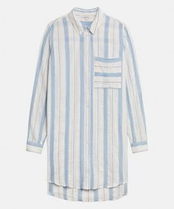 Sandwich Striped Blouse WOMENS