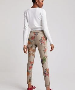 Desigual WOMENS Tropical Ankle Trousers