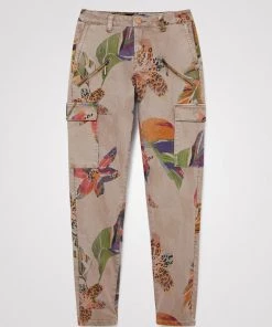 Desigual WOMENS Tropical Ankle Trousers