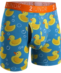 2 UNDR Base Layers Swing Shift Boxer Brief - Ducky