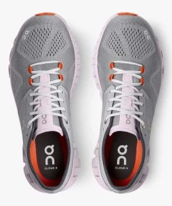 ON Running Footwear W's Cloud X - Alloy/Lily