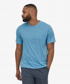 Patagonia M's Capilene Shirt - Lago Blue Shirts