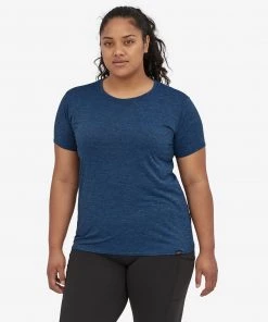 Patagonia WOMENS W's Capilene Cool Shirt - Viking Blue