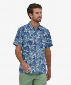 Patagonia M's Back Step Shirt - Anacapa Blue