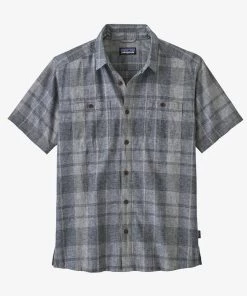 Patagonia Shirts M's Back Step Shirt - Shore Plaid