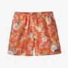 Vamosoutdoors M's Baggies Shorts 5 Inch - Tiger Lily Orange