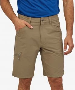 Patagonia Bottoms M's Quandary 10" Short - Ash Tan