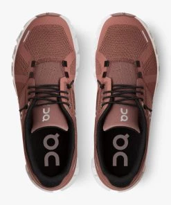 ON Running W's Cloud 5- Rust/Black Footwear