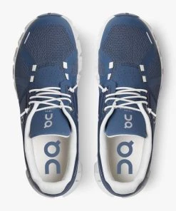 ON Running W's Cloud 5 - Denim/White Footwear