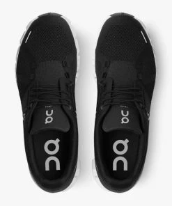 ON Running M's Cloud 5 -Black/White Footwear