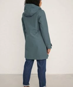 Seasalt Cornwall Coverack Coat - Nickel WOMENS