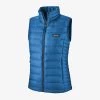 Vamosoutdoors WOMENS W’s Down Sweater Vest - Alpine Blue