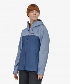 Vamosoutdoors W's Torrentshell 3L Jacket - Light Current Teal