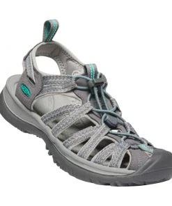 Vamosoutdoors Sandals Women’s Whisper - Medium Grey/Peacock Green