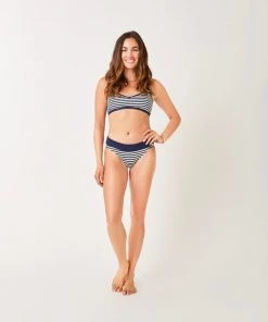 Vamosoutdoors W's Stinson Top - Navy Stripe