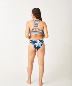 Vamosoutdoors W's Sanitas Reversible Top - Stargazer/Navy Stripe