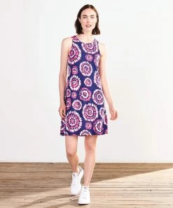 Hatley W's Bella Dress - Painted Mandala WOMENS