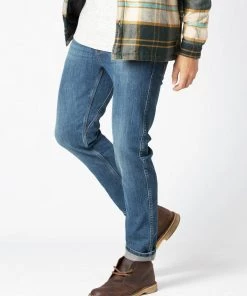 Vamosoutdoors M's Fireside Denim- Slim Fit - Fleece Lined Pants