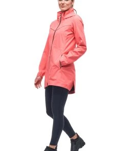 Indyeva W's Kisa 2.5L Rain Jacket - Pomelo 9 Indyeva W's Kisa 2.5L Rain Jacket - Pomelo
