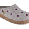 Vamosoutdoors Haflinger Clogs Sweetheart - Stone Gray