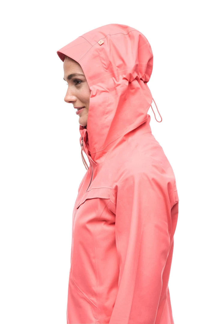 Indyeva W's Kisa 2.5L Rain Jacket - Pomelo 2 Indyeva W's Kisa 2.5L Rain Jacket - Pomelo