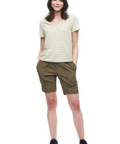 Indyeva WOMENS KURAK Shirt - Dark Topaz Stripe