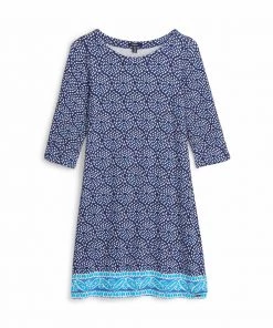 Hatley W's Lucy Dress - Skipped Stones WOMENS